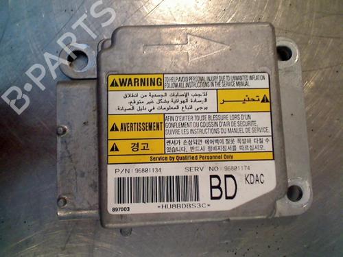 Used ECU airbags ECU airbags CHEVROLET MATIZ (M200, M250) 0.8 (52 hp) 34681010 34681010