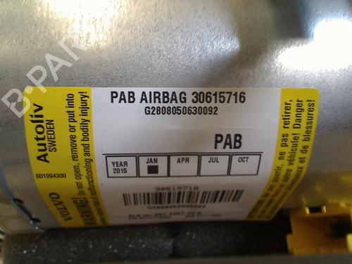 Used Passenger airbag Passenger airbag VOLVO S40 II (544) 2.0 D (136 hp) 34662036 34662036