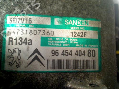 AC compressor CITROËN C5 I (DC_) 2.0 16V (DCRFNC, DCRFNF) | BP34689015M34 - Image 2