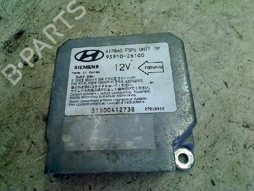 Used ECU airbags ECU airbags HYUNDAI SANTA FÉ I (SM) 2.4 16V 4x4 (146 hp) 34675651 34675651