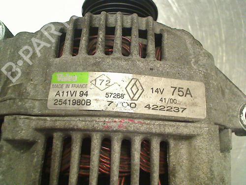 Alternator RENAULT KANGOO (KC0/1_) 1.4 (KC0C, KC0H, KC0B, KC0M) | BP34677841M7 - Image 2