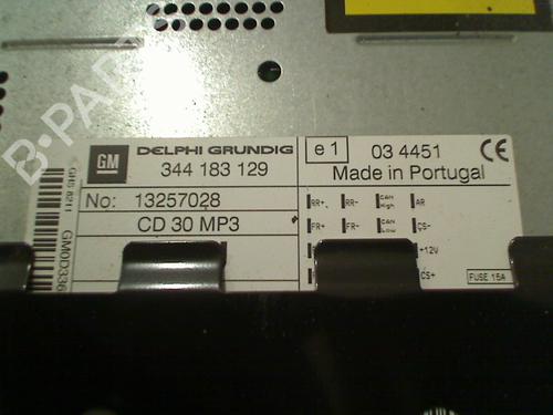 Radio OPEL CORSA D (S07) 1.2 (L08, L68) | BP34677464E6 - Image 3
