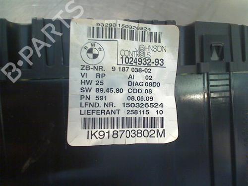 Instrument cluster BMW 1 (E81) 116 i | BP34681295C47 - Image 3