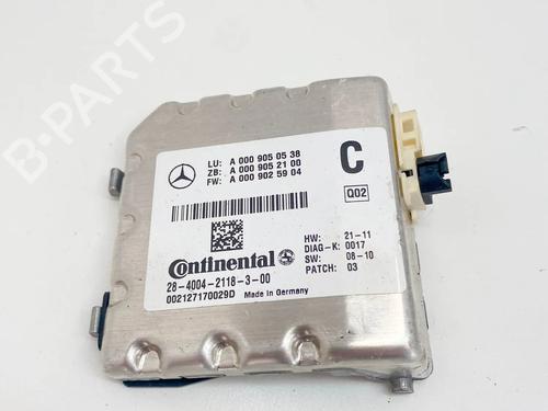 Used Electronic module Electronic module MERCEDES-BENZ SL (R231) 500 (231.473) (435 hp) 36124315 36124315