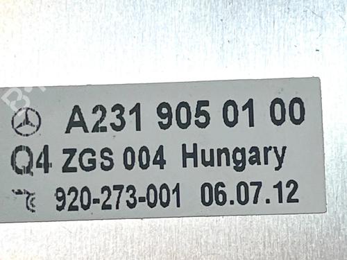 Electronic module MERCEDES-BENZ SL (R231) 500 (231.473) | BP36130548M83  - Image 10
