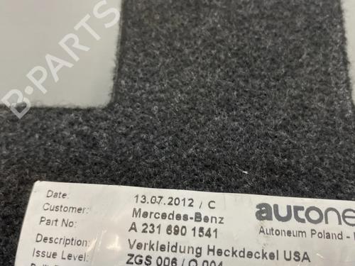 Boot lining MERCEDES-BENZ SL (R231) 500 (231.473) | BP36124154I3  - Image 7