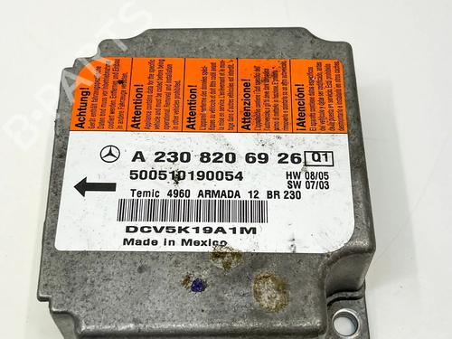 Used ECU airbags ECU airbags MERCEDES-BENZ SL (R230) 500 (230.475) (306 hp) 36129830 36129830