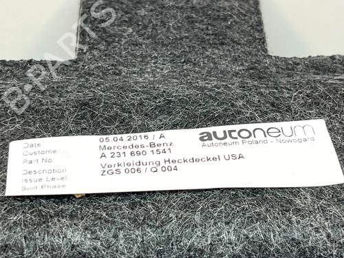 Boot lining MERCEDES-BENZ SL (R231) 400 (231.466) | BP37644227I3 - Image 9