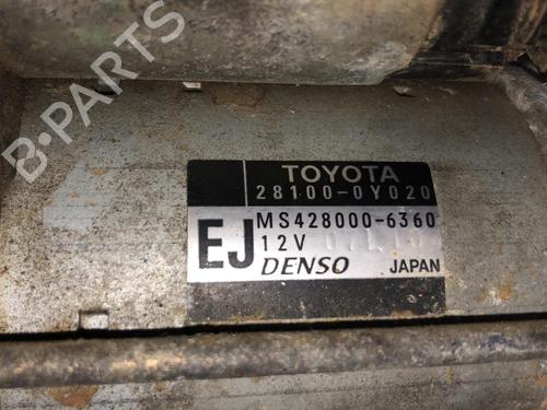 Used Starter Starter TOYOTA YARIS (_P9_) 1.33 VVT-i (NSP90_, NSP90R) (100 hp) 34290001 34290001