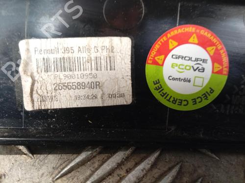 Used Left taillight Left taillight RENAULT SCÉNIC III (JZ0/1_) 1.5 dCi (110 hp) 40448601 40448601
