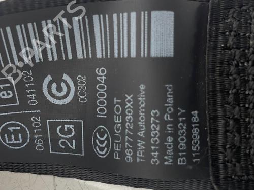 Used Rear left seatbelt Rear left seatbelt PEUGEOT 308 SW II (LC_, LJ_, LR_, LX_, L4_) [2014-2021] 34290250 34290250