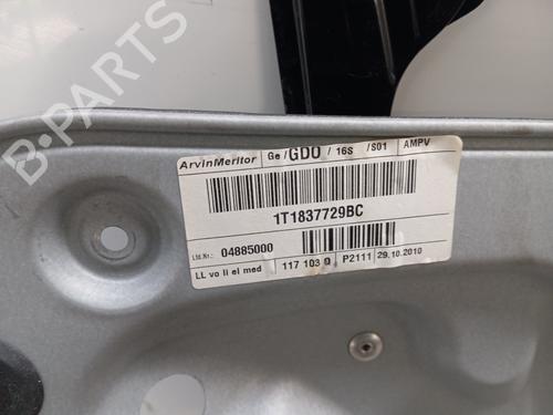 Used Front left window mechanism Front left window mechanism VW TOURAN (1T3) 1.6 TDI (105 hp) 34292298 34292298