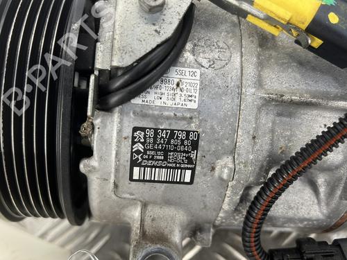 Used AC compressor AC compressor PEUGEOT 208 II (UB_, UP_, UW_, UJ_) 1.2 PureTech 100 (101 hp) 34294287 34294287