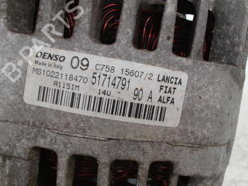 Alternator LANCIA YPSILON (843_) 1.4 16V (843.AXC11, 843.AXC1B, 843.AXC1A) | BP34289882M7  - Image 5