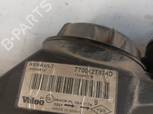Used Left headlight Left headlight RENAULT MEGANE I (BA0/1_) [1995-2004] 34296537 34296537