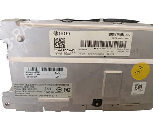 display-monitor-audi-a4-b8-avant-8k5-2007-2008-2009-2010-2011-2012-2013-2014-2015-2016-2017-34294352 main image