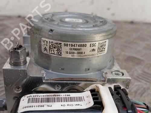 Used ABS pump ABS pump CITROËN C4 CACTUS 1.6 BlueHDi 100 (99 hp) 34296219 34296219