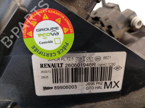 Used Left headlight Left headlight RENAULT SCÉNIC III (JZ0/1_) 1.5 dCi (110 hp) 40448605 40448605