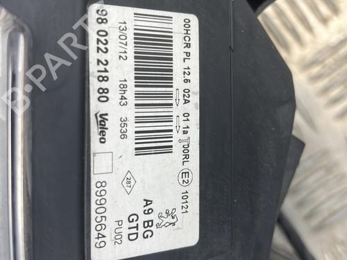 Used Left headlight Left headlight PEUGEOT 208 I (CA_, CC_) 1.2 VTI 82 (82 hp) 34295806 34295806