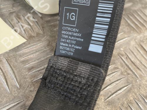 Front left seatbelt CITROËN C4 CACTUS 1.2 VTi 82 | BP37739215I26 - Image 3