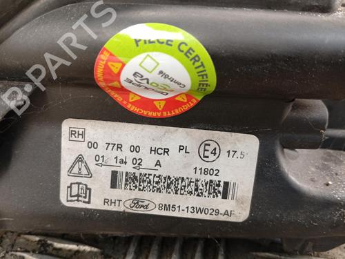 Used Right headlight Right headlight FORD FOCUS II Turnier (DA_, FFS, DS) 1.6 TDCi (109 hp) 40497049 40497049