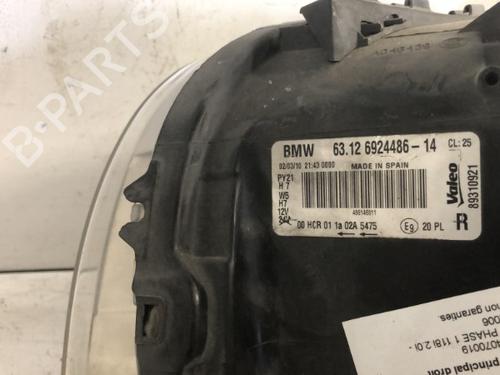 Used Right headlight Right headlight BMW 1 (E87) 118 i (129 hp) 34299214 34299214