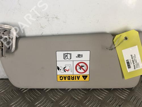 Used Right sun visor Right sun visor RENAULT TALISMAN Grandtour (KP_) 1.6 dCi 130 (130 hp) 34304964 34304964