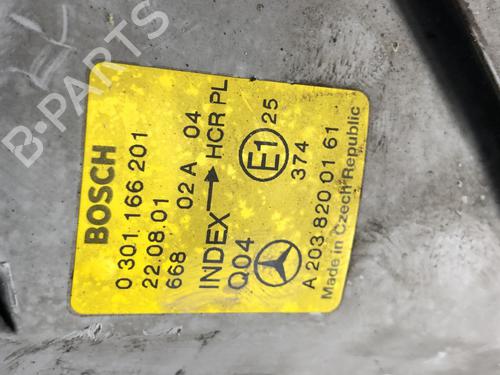 Used Left headlight Left headlight MERCEDES-BENZ C-CLASS (W203) C 220 CDI (203.006, 203.008) (143 hp) 34303330 34303330