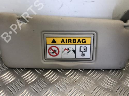 Højre solskærm Højre solskærm RENAULT CAPTUR I (J5_, H5_) 0.9 TCe 90 (90 hp) 34300427 34300427