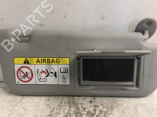 Høyre solskjerm Høyre solskjerm TOYOTA YARIS (_P13_) 1.0 (KSP130_, KSP130) (69 hp) 34299100 34299100