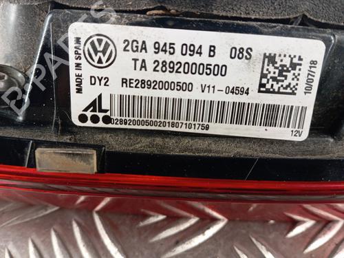 Used Right tailgate light Right tailgate light VW T-ROC (A11, D11) 2.0 TSI 4motion (190 hp) 34303806 34303806