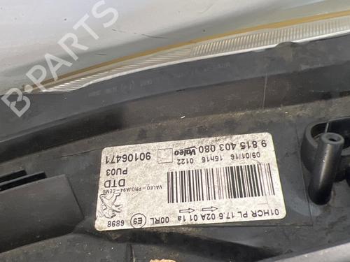 Right headlight PEUGEOT 2008 I (CU_) 1.2 VTi | BP40501398C29 - Image 3