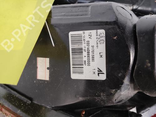 Used Left taillight Left taillight FIAT GRANDE PUNTO (199_) 1.3 D Multijet (75 hp) 40200134 40200134