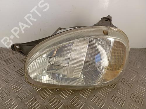 Used Left headlight Left headlight OPEL CORSA B (S93) 1.0 i 12V (F08, F68, M68) (54 hp) 34301669 34301669
