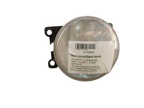 Used Right front fog light Right front fog light PEUGEOT 3008 I MPV (0U_) [2009-2017] 34304385 34304385