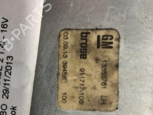 Used Rear left window mechanism Rear left window mechanism OPEL ASTRA J (P10) [2009-2016] 34298730 34298730