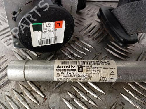 Used Front left seatbelt Front left seatbelt OPEL CORSA D (S07) 1.3 CDTI (L08, L68) (75 hp) 34302801 34302801