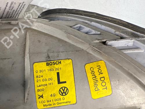 Used Left headlight Left headlight VW NEW BEETLE (9C1, 1C1) 1.9 TDI (90 hp) 40501410 40501410