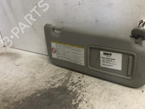 Used Right sun visor Right sun visor TOYOTA AURIS (_E15_) 2.0 D-4D (ADE150_, ADE150R) (126 hp) 34299167 34299167