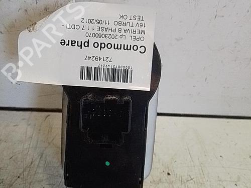 Used Switch Switch OPEL MERIVA B MPV (S10) 1.7 CDTI (75) (110 hp) 34297172 34297172