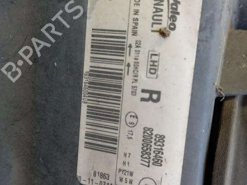 Right headlight RENAULT MODUS / GRAND MODUS (F/JP0_) 1.5 dCi (FP0F, JP0F) | BP34300676C29 - Image 2