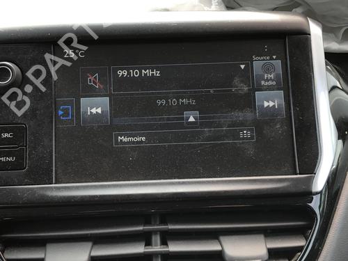 Used Display monitor Display monitor PEUGEOT 208 I (CA_, CC_) 1.2 VTI 82 (82 hp) 34321943 34321943
