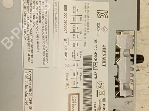 Used Display monitor Display monitor RENAULT KOLEOS I (HY_) 2.0 dCi (HY0K) (150 hp) 34326740 34326740