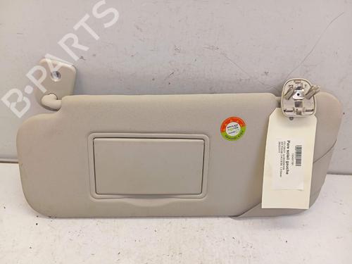 Used Left sun visor Left sun visor PEUGEOT 207 (WA_, WC_) 1.4 HDi (68 hp) 39626668 39626668
