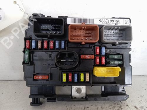 Used Fuse box Fuse box CITROËN C3 II (SC_) 1.4 HDi 70 (SC8HZC, SC8HR0, SC8HP4) (68 hp) 34323193 34323193