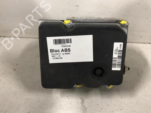 Used ABS pump ABS pump PEUGEOT 308 I (4A_, 4C_) 1.6 HDi (92 hp) 34320843 34320843
