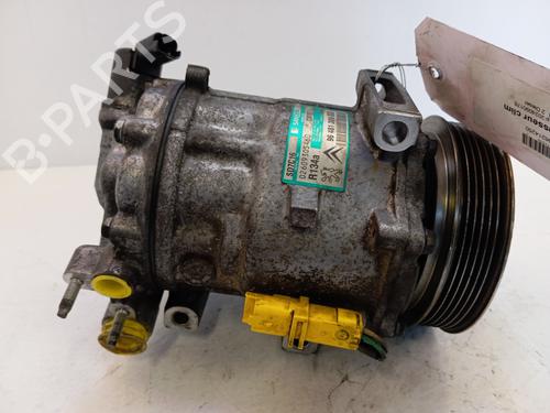 Used AC compressor AC compressor PEUGEOT 407 (6D_) 2.0 HDi 135 (6DRHRH, 6DRHRE, 6DRHRG, 6DRHRJ) (136 hp) 34323452 34323452