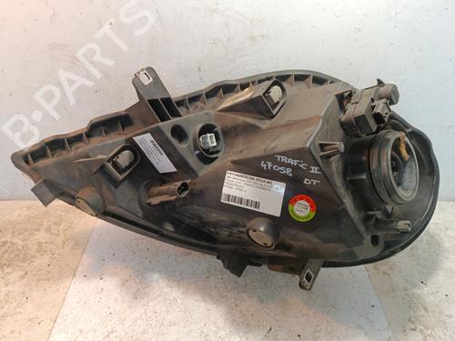 Used Right headlight Right headlight RENAULT TRAFIC II Van (FL) 2.0 dCi 90 (FL0H, FL00, FL01, FL0M, FL0P, FL0S) (90 hp) 35810567 35810567