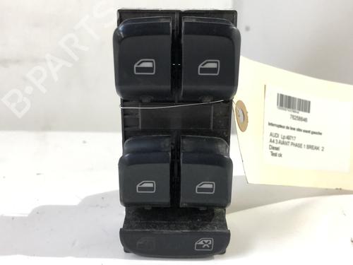 Used Left front window switch Left front window switch AUDI A4 B8 Avant (8K5) 2.0 TDI (143 hp) 34320394 34320394