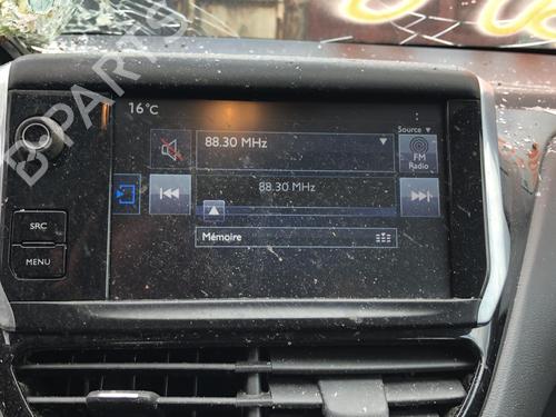 Display Display PEUGEOT 208 I (CA_, CC_) 1.2 VTI 82 (82 hp) 34322288 34322288